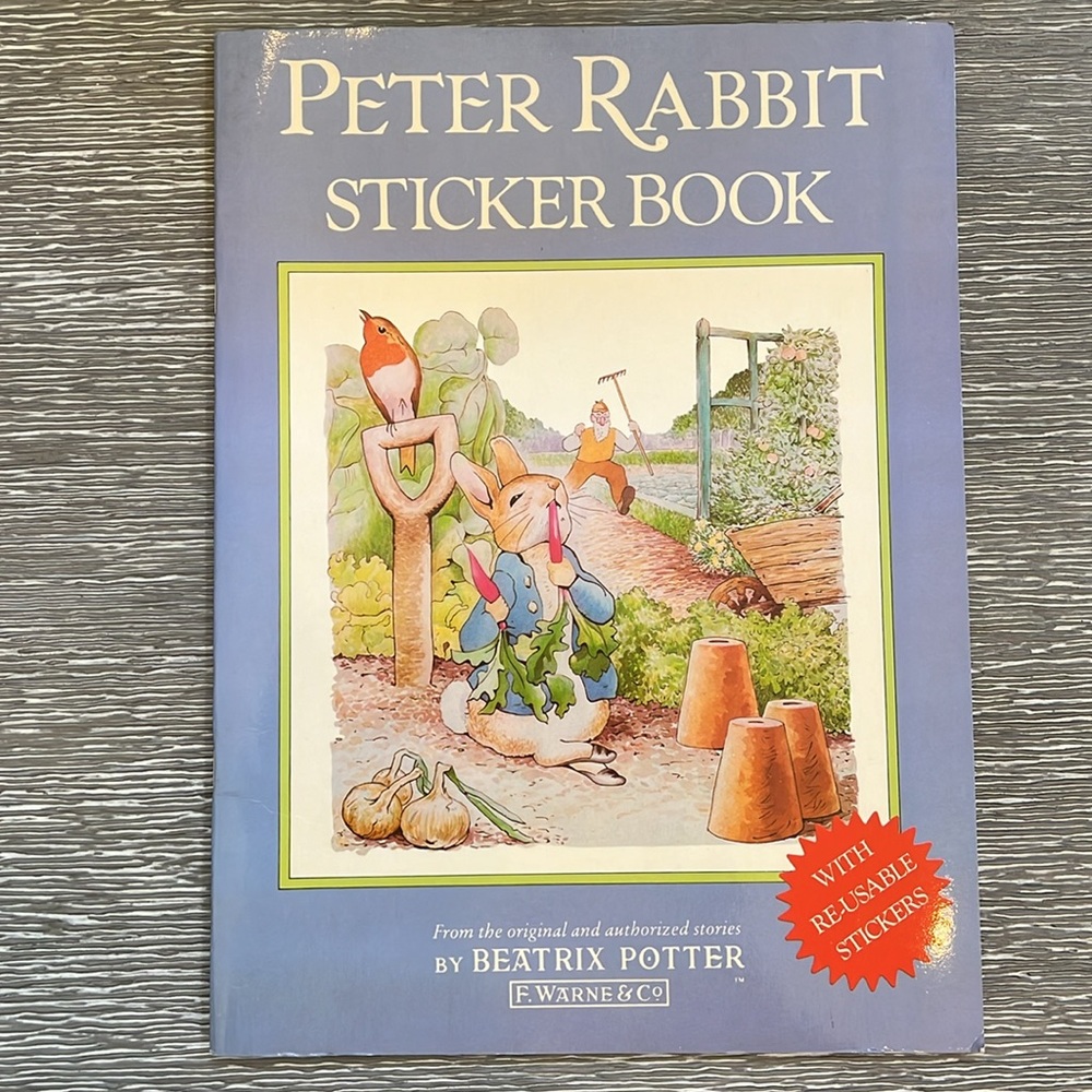 Vintage Peter Rabbit Activity Books - Picture 2 of 14